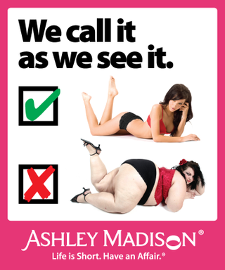 Illustration for article titled Desperate For Attention, Ashley Madison Releases New Stupid Ad